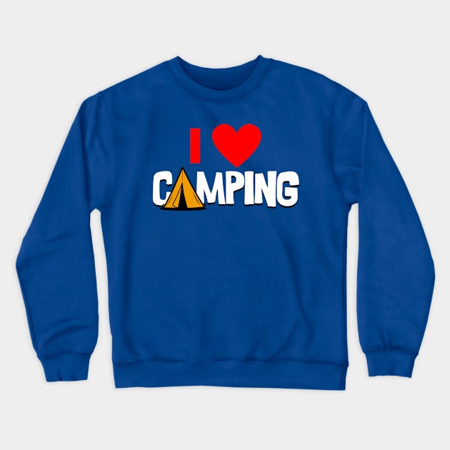 Camping Lover Hiking Outdoor Mountaineer Adventure Slogan Crewneck Sweatshirt by BoggsNicolas